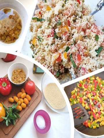 taboulé maison étape par étape