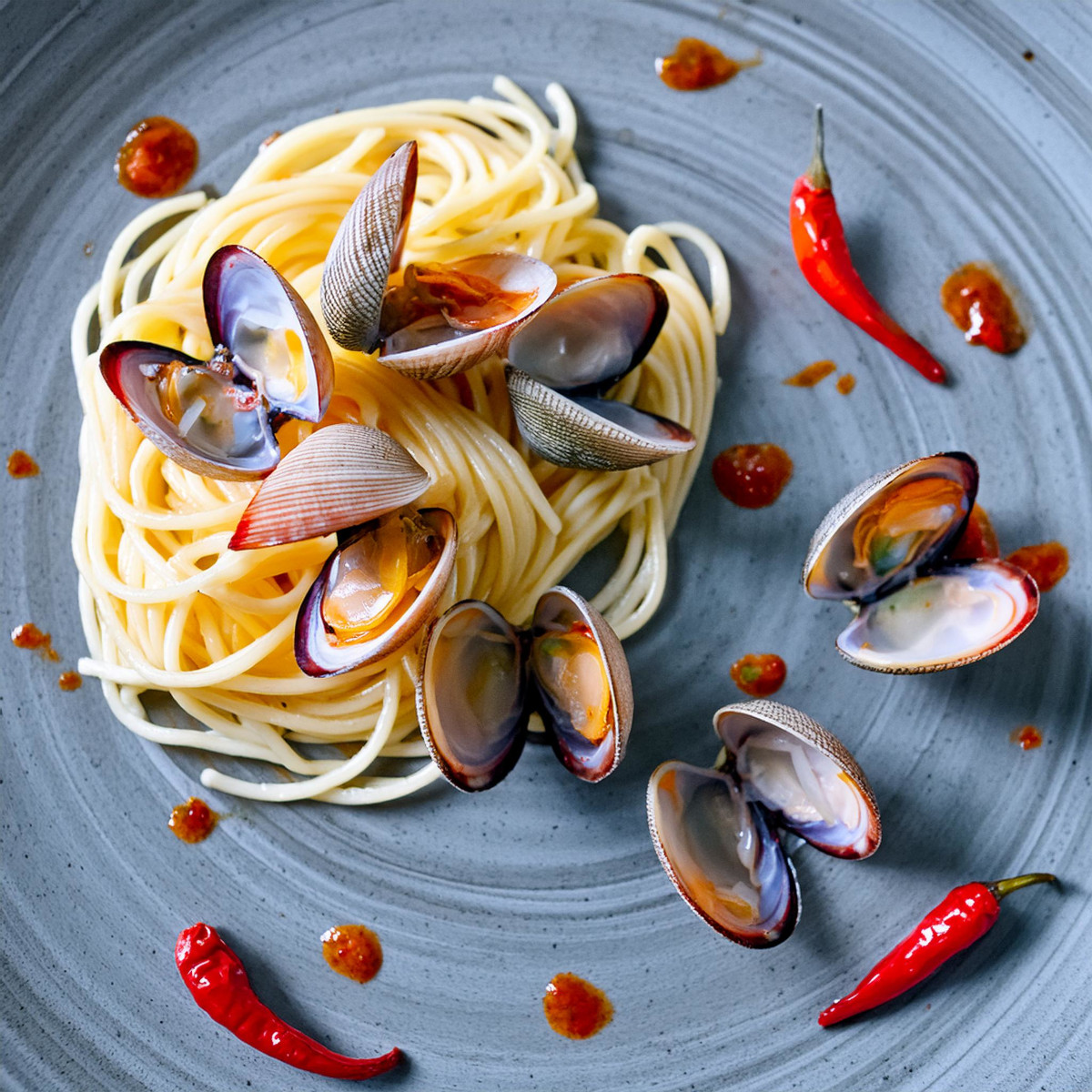 recette spaghetti aux clovisse