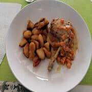 lapin-saute-en-sauce-aux-pommes