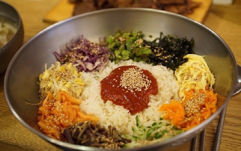 corée du sud bibimbap