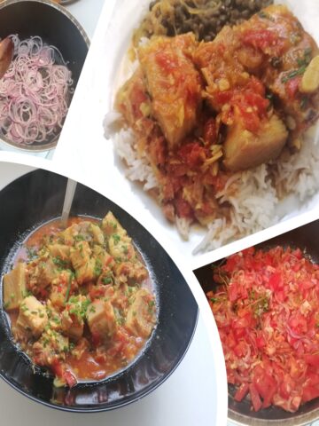 rougail petit-salé étape par étape