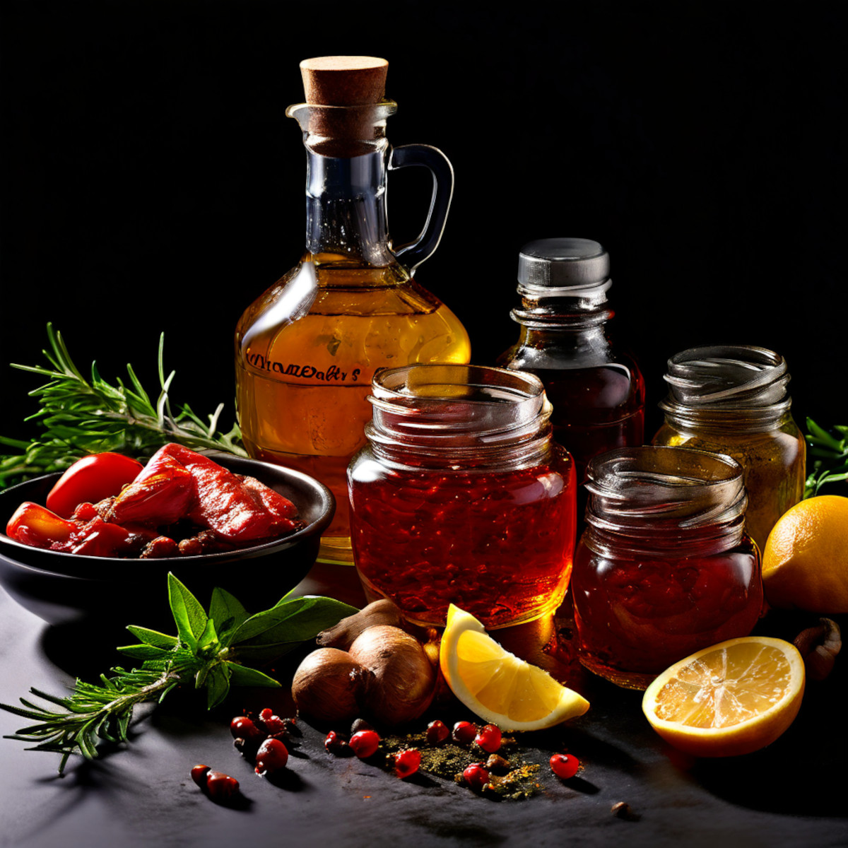 les marinades liquides et sèches révèle des différences importantes dans leur composition